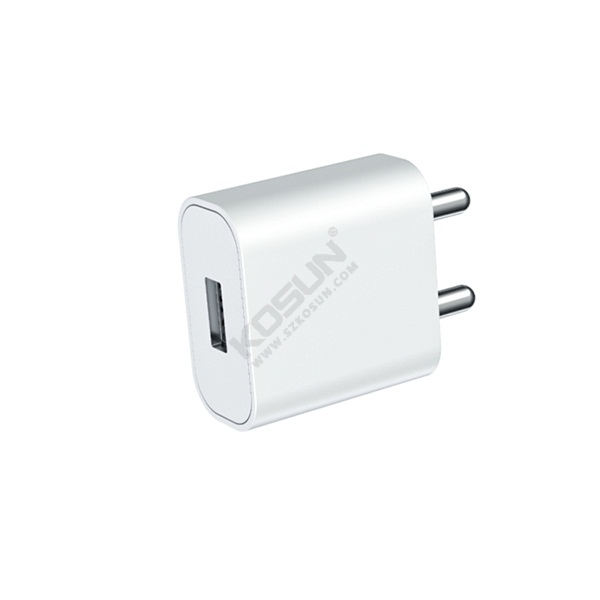 5W Single USB Port Indian Wall Charger